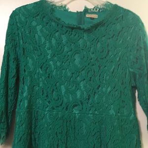 Nuggles Lace Peplum Top 3x